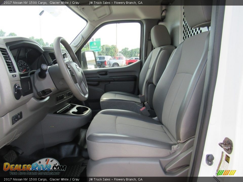 Front Seat of 2017 Nissan NV 1500 Cargo Photo #20
