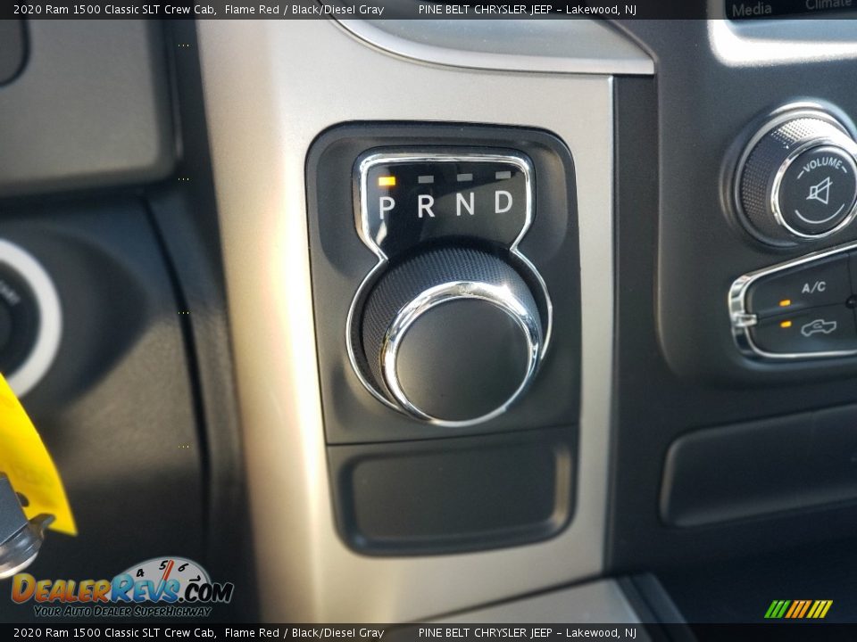 2020 Ram 1500 Classic SLT Crew Cab Flame Red / Black/Diesel Gray Photo #10