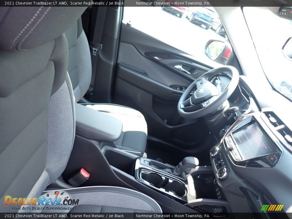 2021 Chevrolet TrailBlazer LT AWD Scarlet Red Metallic / Jet Black Photo #11