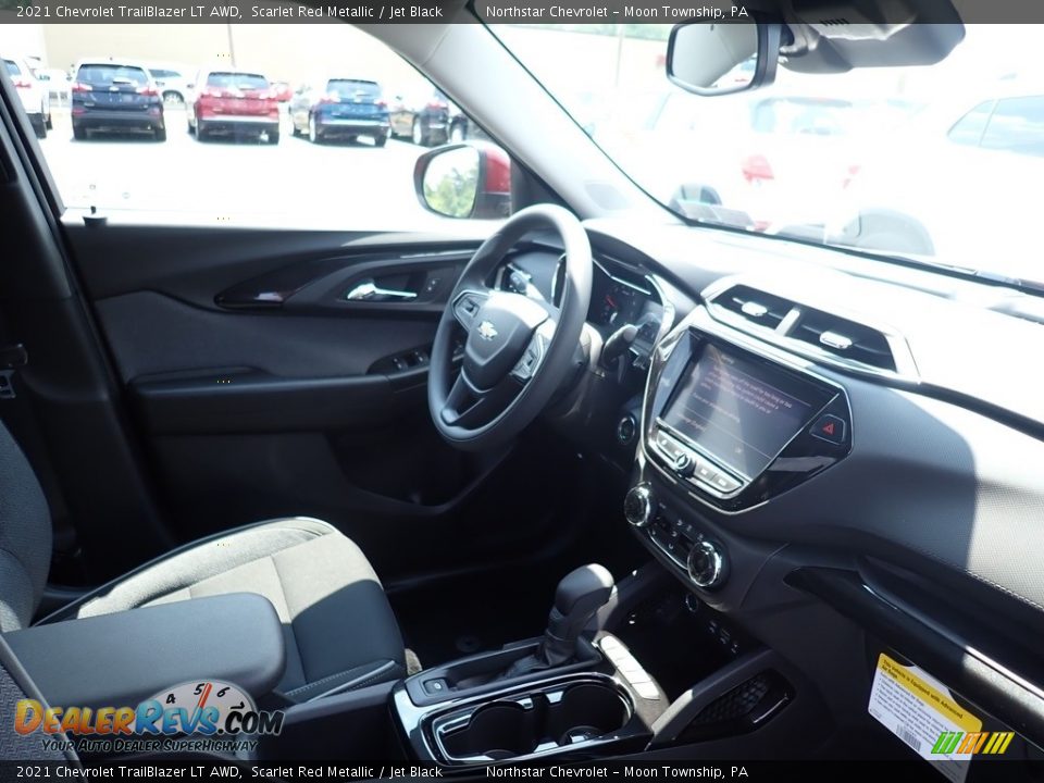 2021 Chevrolet TrailBlazer LT AWD Scarlet Red Metallic / Jet Black Photo #12