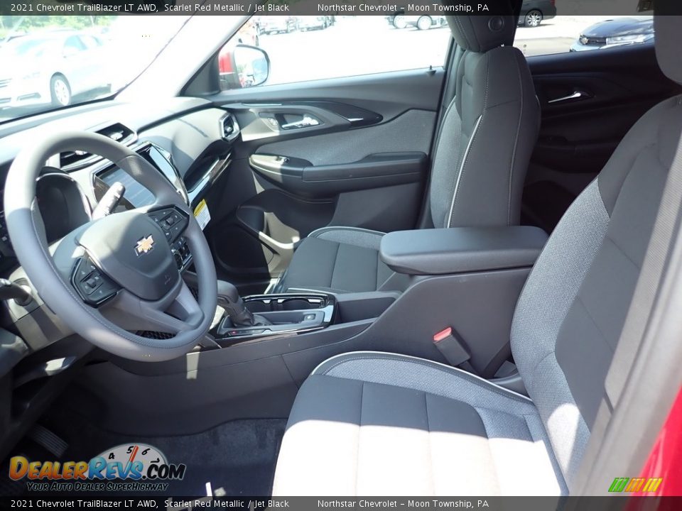 2021 Chevrolet TrailBlazer LT AWD Scarlet Red Metallic / Jet Black Photo #15
