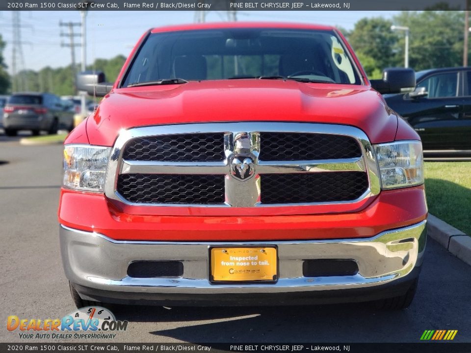 2020 Ram 1500 Classic SLT Crew Cab Flame Red / Black/Diesel Gray Photo #15