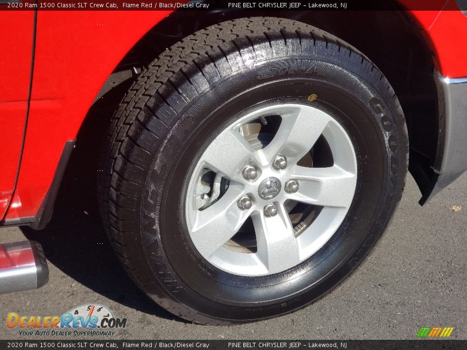 2020 Ram 1500 Classic SLT Crew Cab Flame Red / Black/Diesel Gray Photo #22