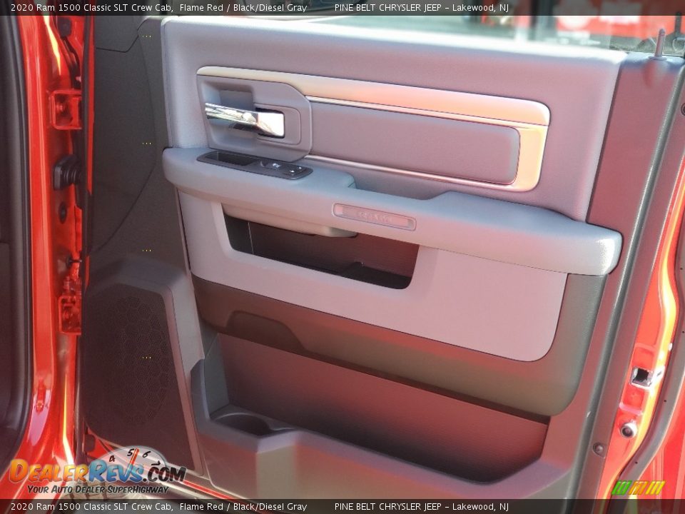 2020 Ram 1500 Classic SLT Crew Cab Flame Red / Black/Diesel Gray Photo #23