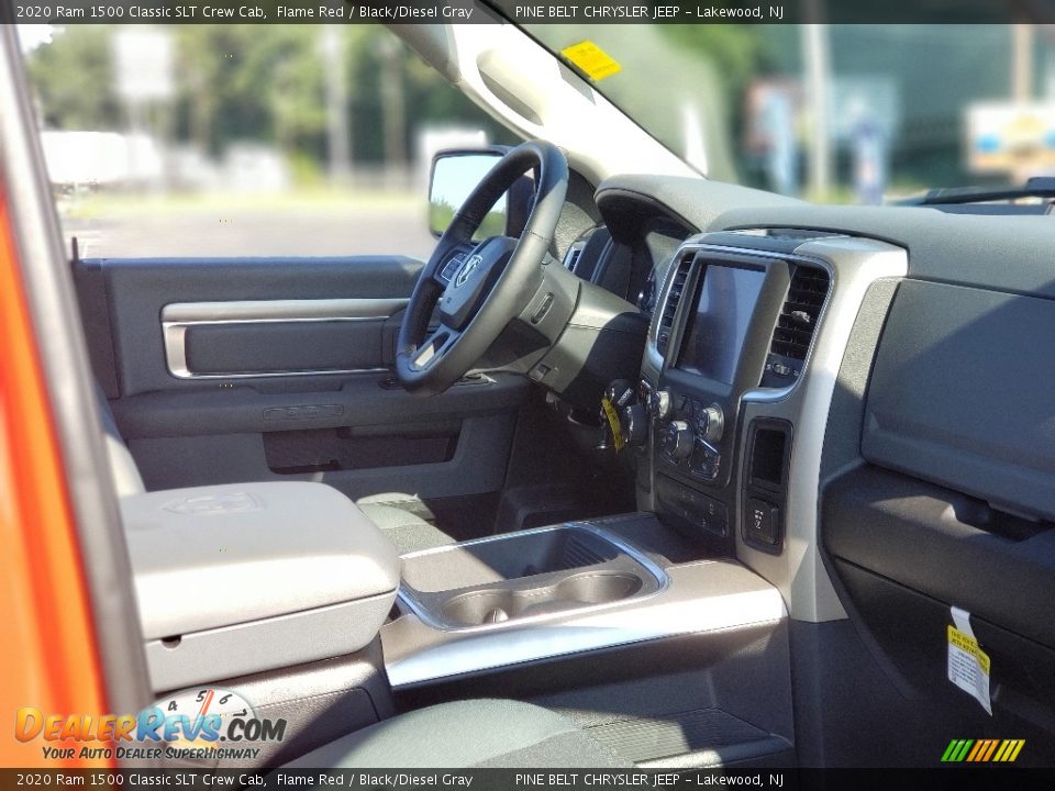 2020 Ram 1500 Classic SLT Crew Cab Flame Red / Black/Diesel Gray Photo #24