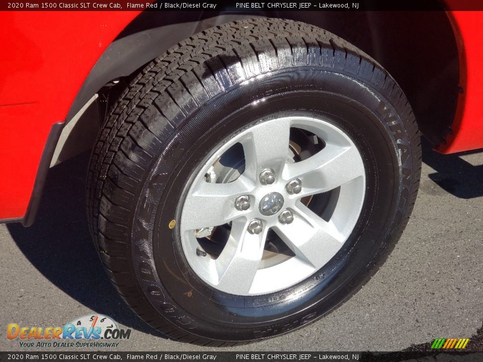 2020 Ram 1500 Classic SLT Crew Cab Flame Red / Black/Diesel Gray Photo #25