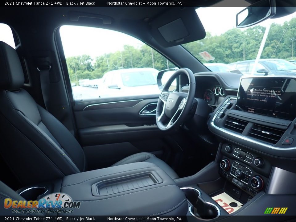 2021 Chevrolet Tahoe Z71 4WD Black / Jet Black Photo #11