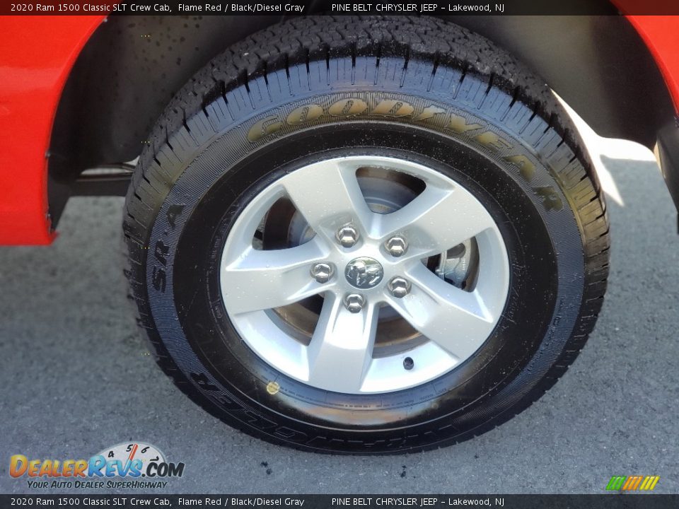 2020 Ram 1500 Classic SLT Crew Cab Flame Red / Black/Diesel Gray Photo #29