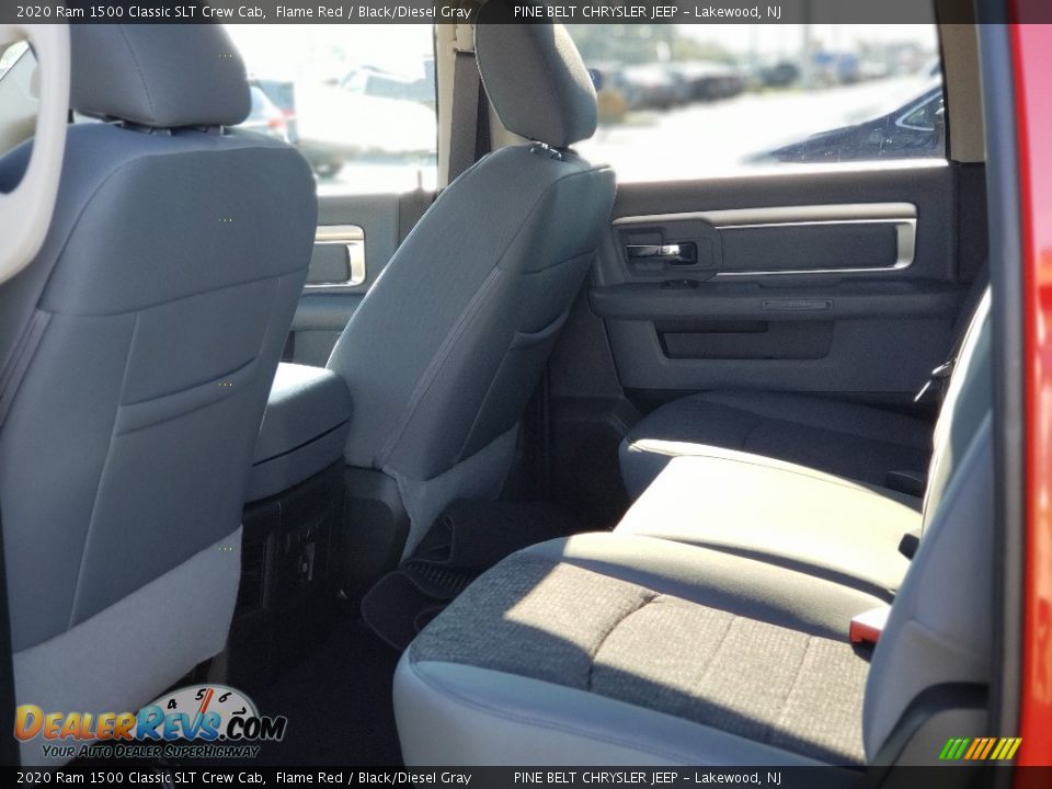 2020 Ram 1500 Classic SLT Crew Cab Flame Red / Black/Diesel Gray Photo #31