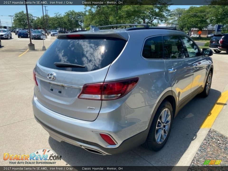 2017 Hyundai Santa Fe SE AWD Iron Frost / Gray Photo #2