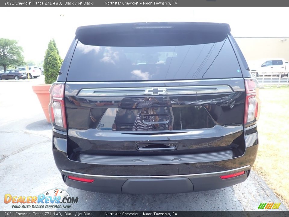 Black 2021 Chevrolet Tahoe Z71 4WD Photo #4