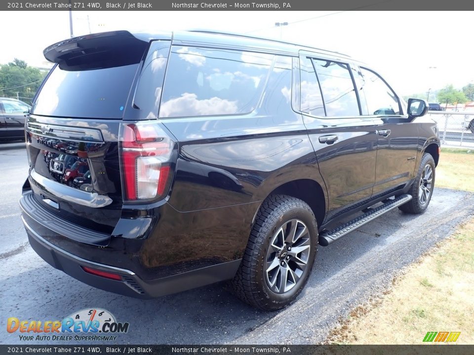 Black 2021 Chevrolet Tahoe Z71 4WD Photo #5