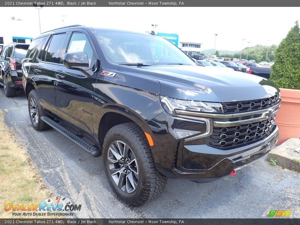 Black 2021 Chevrolet Tahoe Z71 4WD Photo #7