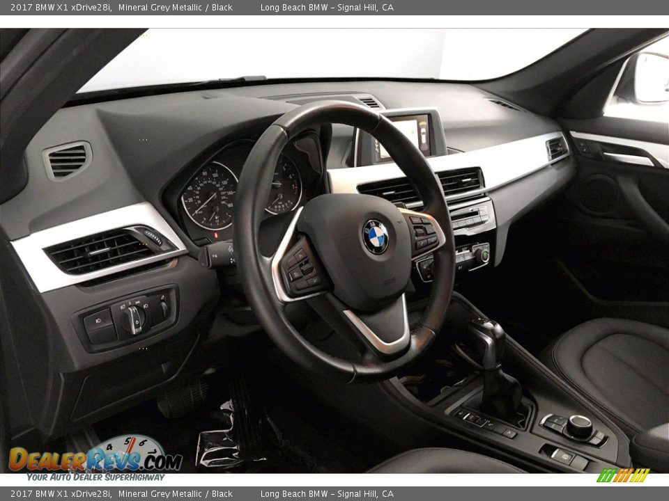 2017 BMW X1 xDrive28i Mineral Grey Metallic / Black Photo #21