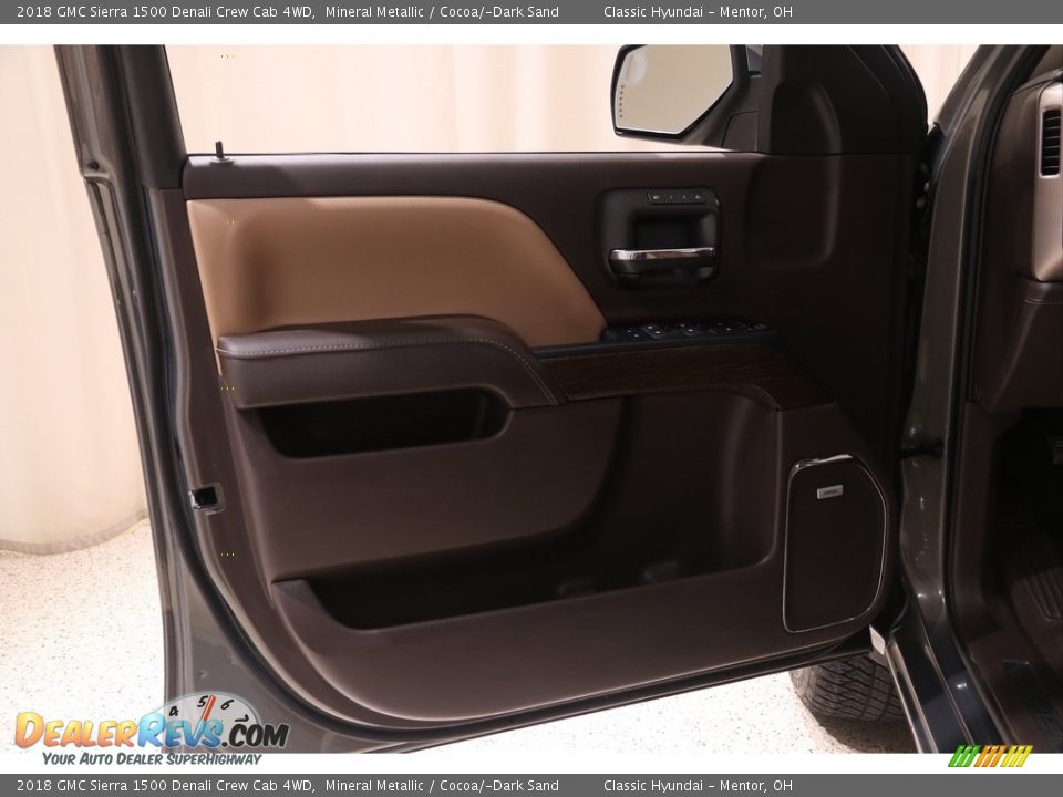 Door Panel of 2018 GMC Sierra 1500 Denali Crew Cab 4WD Photo #4