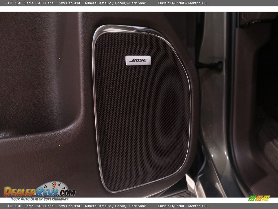 2018 GMC Sierra 1500 Denali Crew Cab 4WD Mineral Metallic / Cocoa/­Dark Sand Photo #5