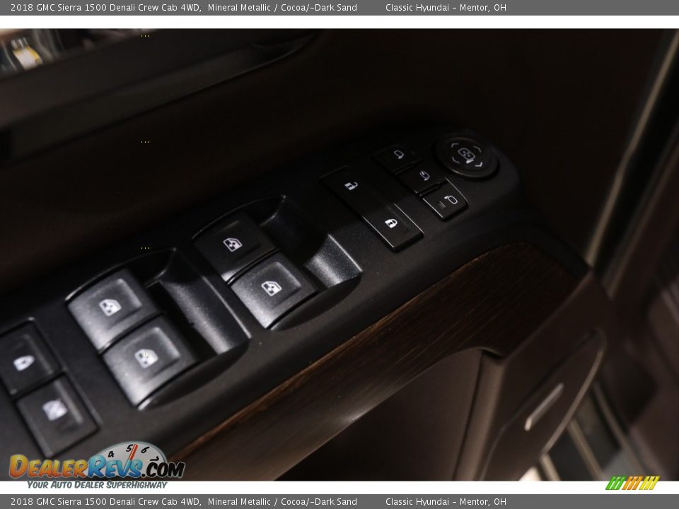2018 GMC Sierra 1500 Denali Crew Cab 4WD Mineral Metallic / Cocoa/­Dark Sand Photo #6