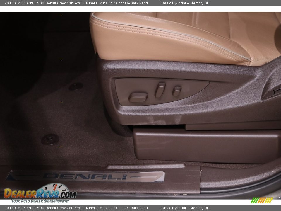 2018 GMC Sierra 1500 Denali Crew Cab 4WD Mineral Metallic / Cocoa/­Dark Sand Photo #7