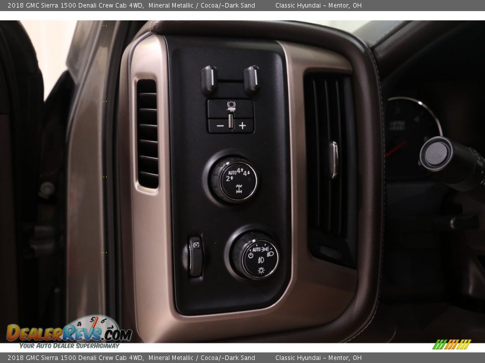 Controls of 2018 GMC Sierra 1500 Denali Crew Cab 4WD Photo #8