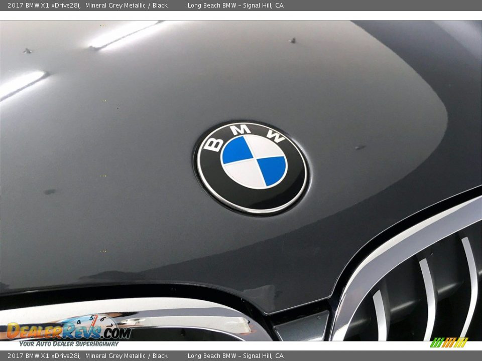 2017 BMW X1 xDrive28i Mineral Grey Metallic / Black Photo #33