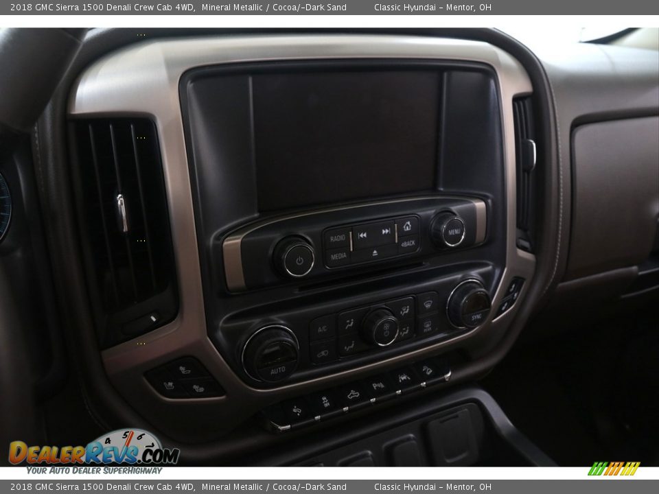 2018 GMC Sierra 1500 Denali Crew Cab 4WD Mineral Metallic / Cocoa/­Dark Sand Photo #14
