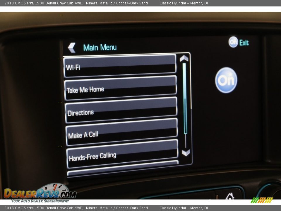 2018 GMC Sierra 1500 Denali Crew Cab 4WD Mineral Metallic / Cocoa/­Dark Sand Photo #25