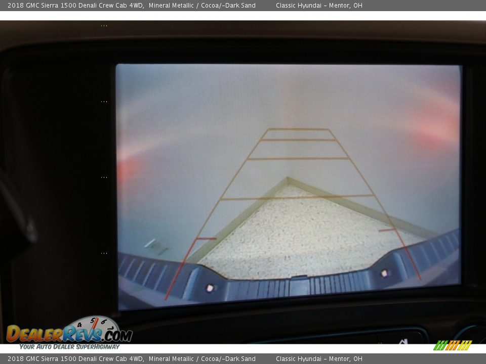 2018 GMC Sierra 1500 Denali Crew Cab 4WD Mineral Metallic / Cocoa/­Dark Sand Photo #26