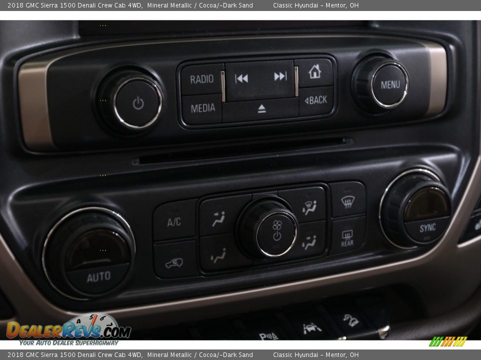 Controls of 2018 GMC Sierra 1500 Denali Crew Cab 4WD Photo #27