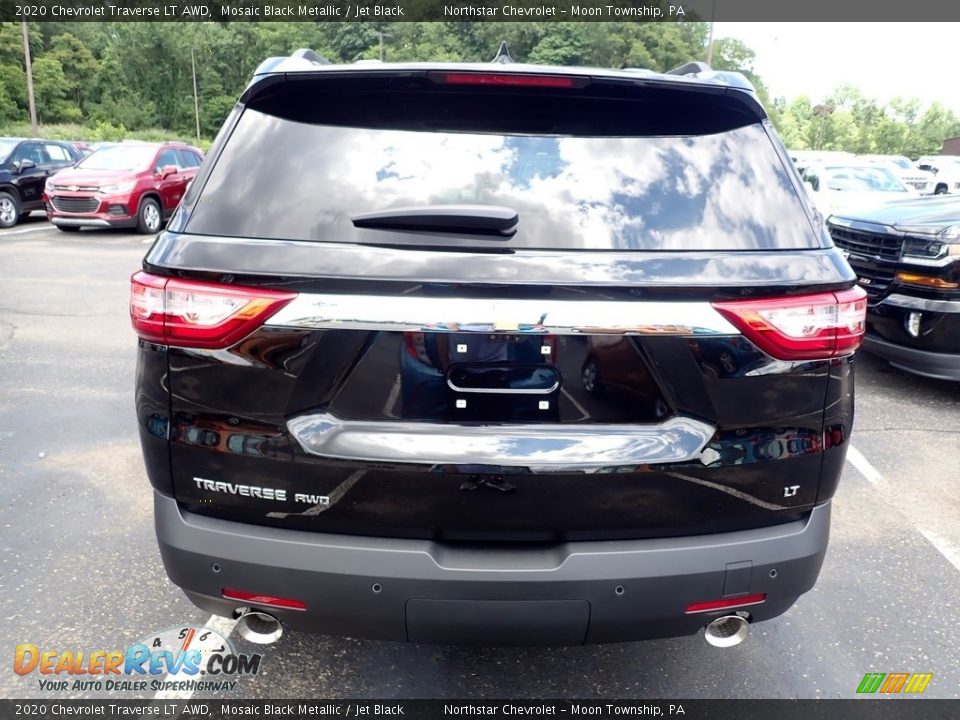2020 Chevrolet Traverse LT AWD Mosaic Black Metallic / Jet Black Photo #5