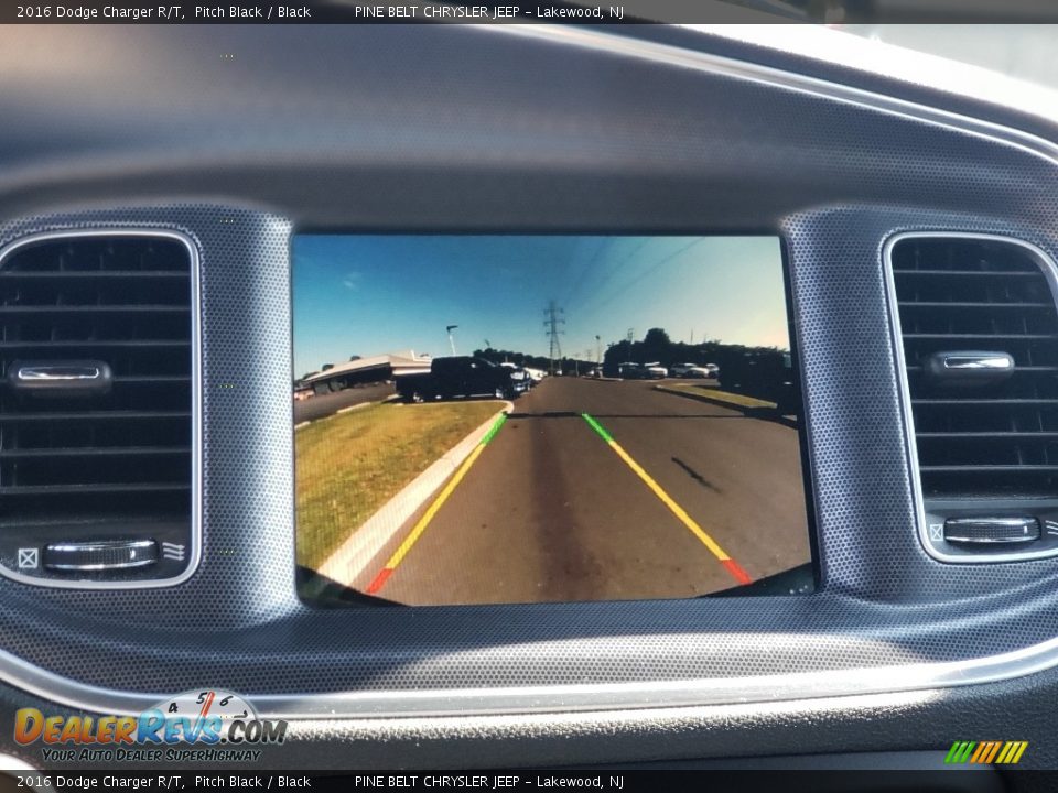 2016 Dodge Charger R/T Pitch Black / Black Photo #9