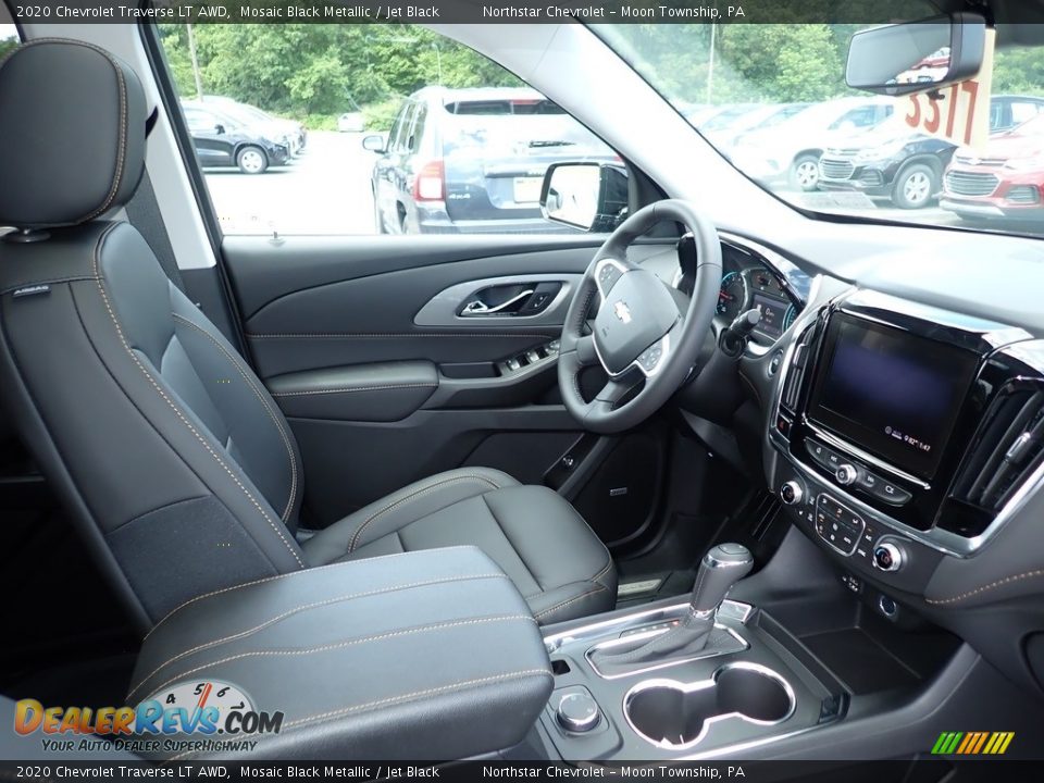 2020 Chevrolet Traverse LT AWD Mosaic Black Metallic / Jet Black Photo #11