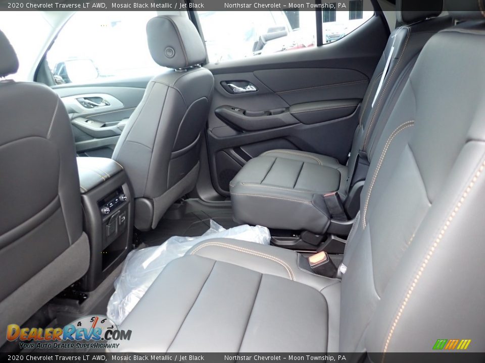 2020 Chevrolet Traverse LT AWD Mosaic Black Metallic / Jet Black Photo #12