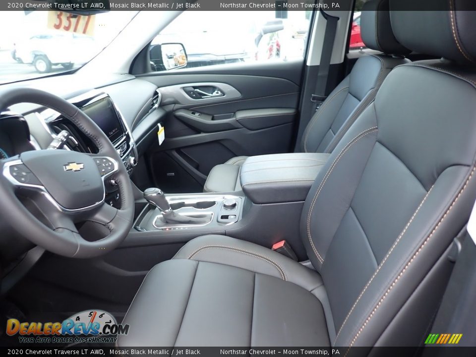 2020 Chevrolet Traverse LT AWD Mosaic Black Metallic / Jet Black Photo #13