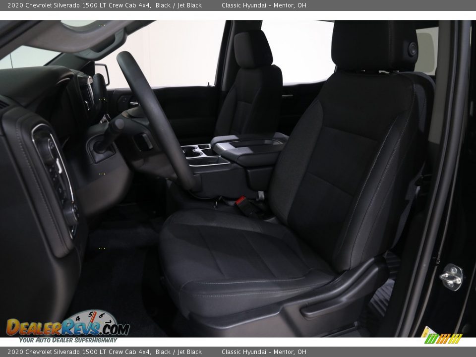 2020 Chevrolet Silverado 1500 LT Crew Cab 4x4 Black / Jet Black Photo #6
