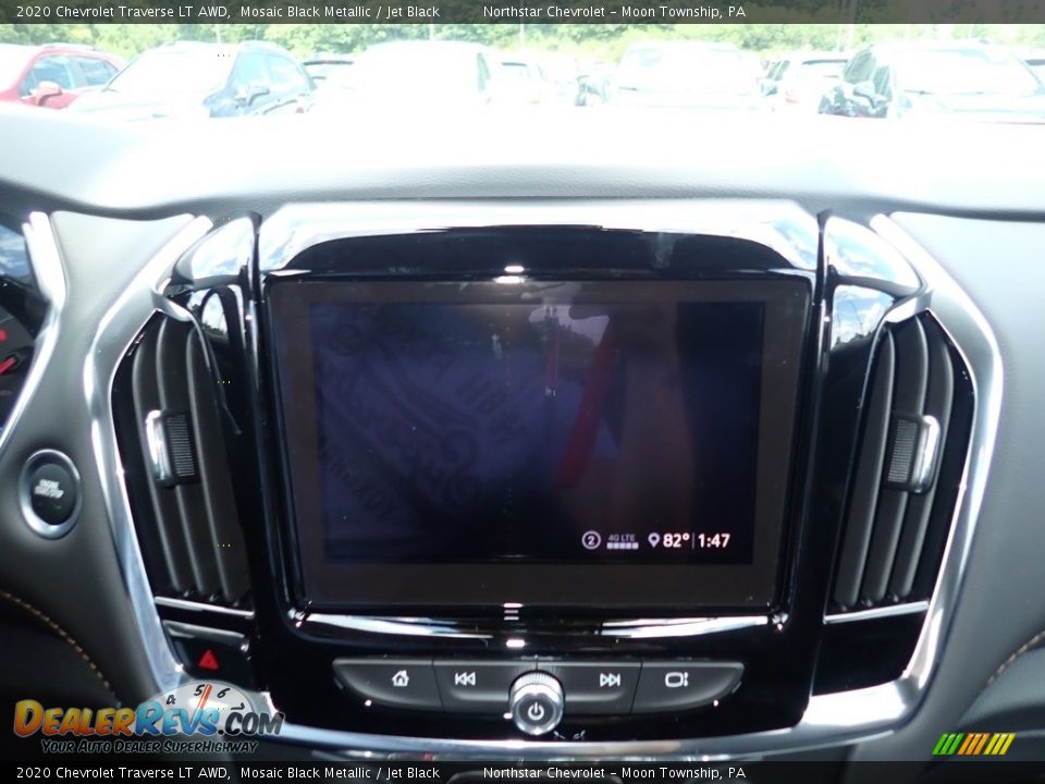 2020 Chevrolet Traverse LT AWD Mosaic Black Metallic / Jet Black Photo #16