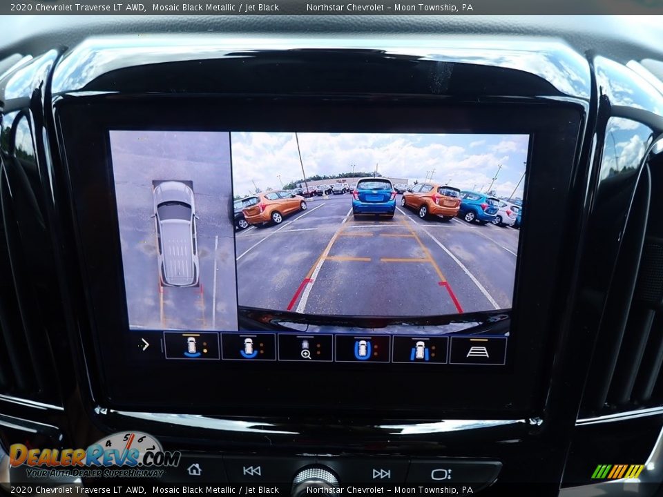 2020 Chevrolet Traverse LT AWD Mosaic Black Metallic / Jet Black Photo #17
