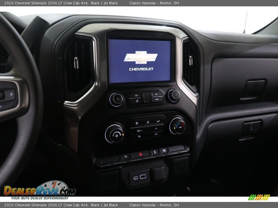 2020 Chevrolet Silverado 1500 LT Crew Cab 4x4 Black / Jet Black Photo #11