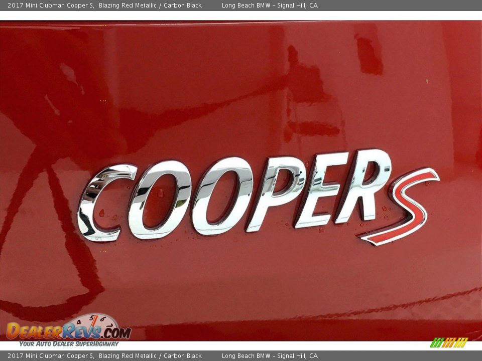 2017 Mini Clubman Cooper S Blazing Red Metallic / Carbon Black Photo #7