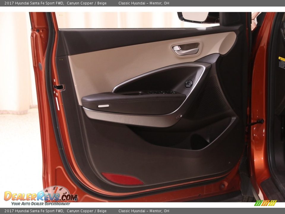 2017 Hyundai Santa Fe Sport FWD Canyon Copper / Beige Photo #4