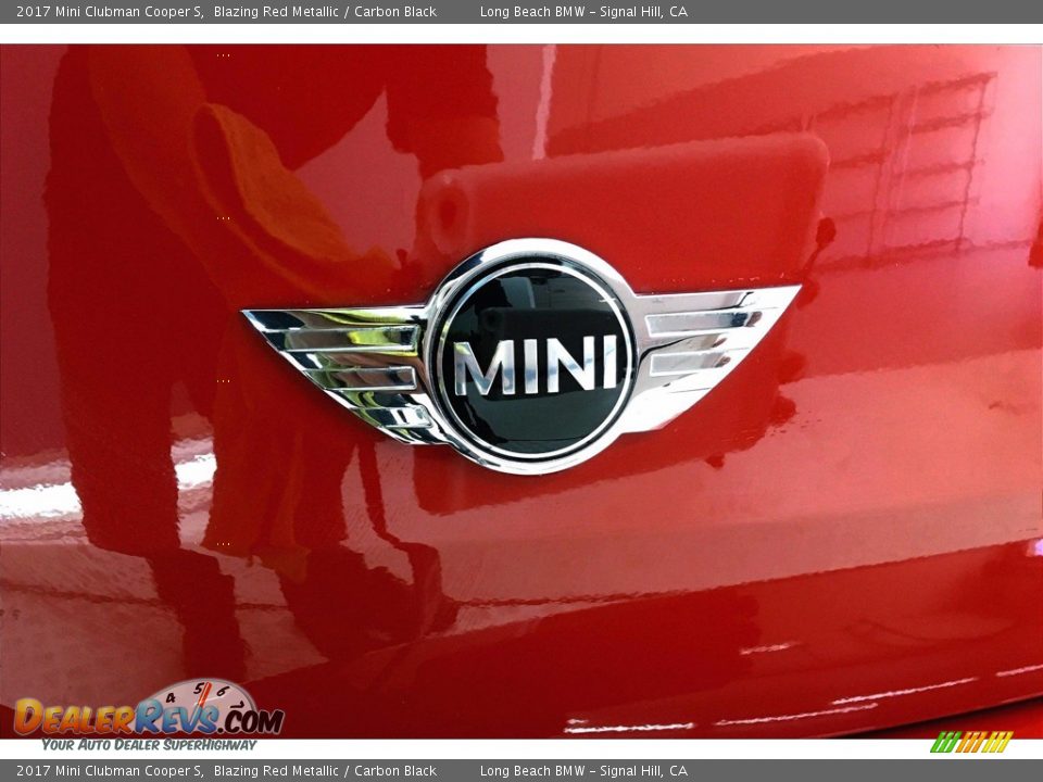 2017 Mini Clubman Cooper S Blazing Red Metallic / Carbon Black Photo #34
