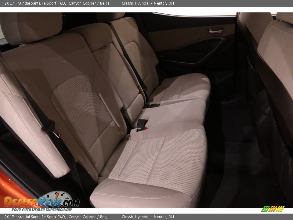 2017 Hyundai Santa Fe Sport FWD Canyon Copper / Beige Photo #15