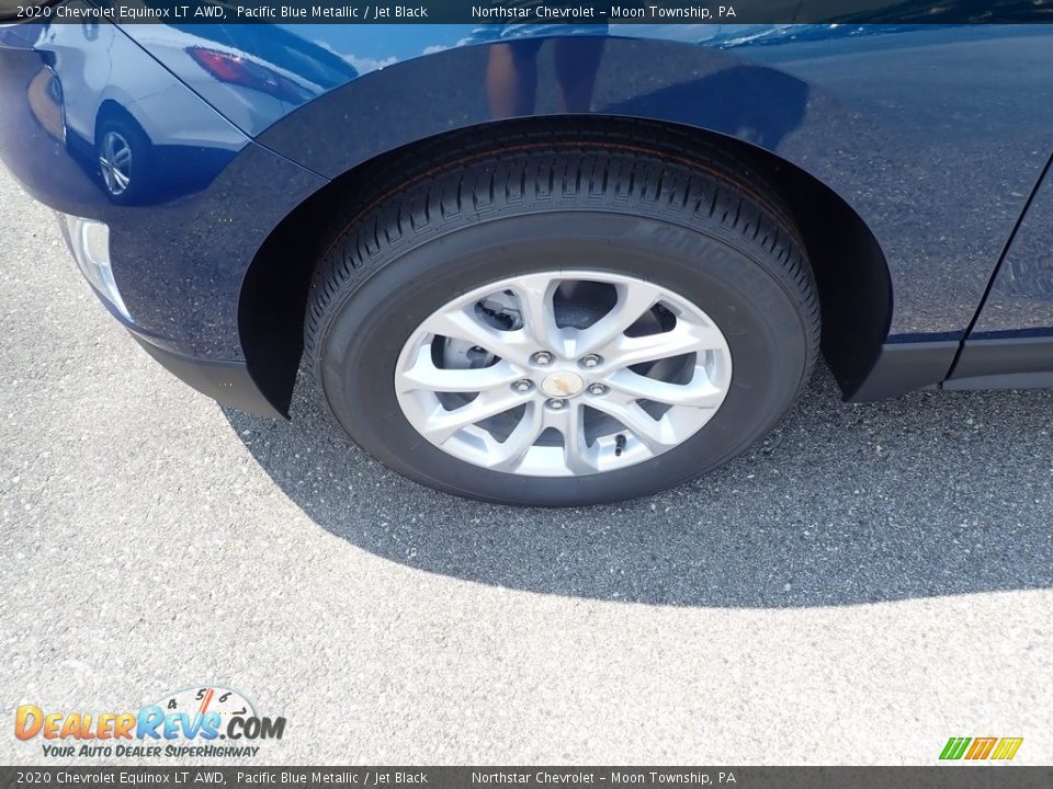 2020 Chevrolet Equinox LT AWD Pacific Blue Metallic / Jet Black Photo #2