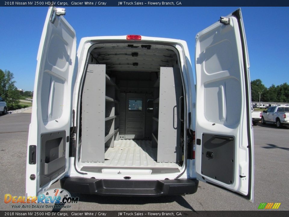 2018 Nissan NV 2500 HD SV Cargo Glacier White / Gray Photo #9