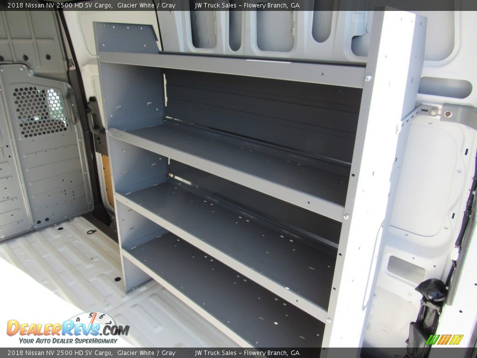 2018 Nissan NV 2500 HD SV Cargo Glacier White / Gray Photo #11