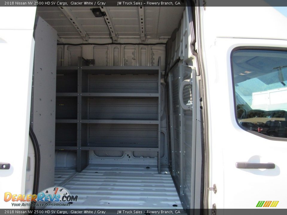 2018 Nissan NV 2500 HD SV Cargo Glacier White / Gray Photo #15