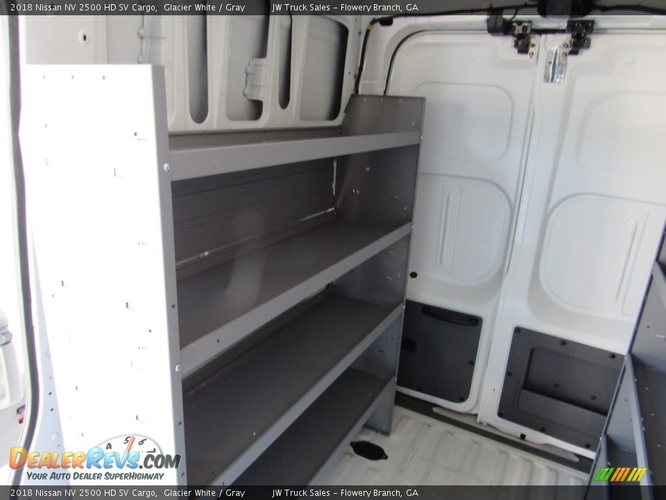 2018 Nissan NV 2500 HD SV Cargo Glacier White / Gray Photo #18