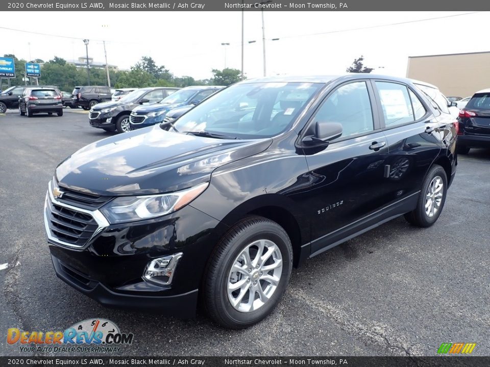 2020 Chevrolet Equinox LS AWD Mosaic Black Metallic / Ash Gray Photo #1