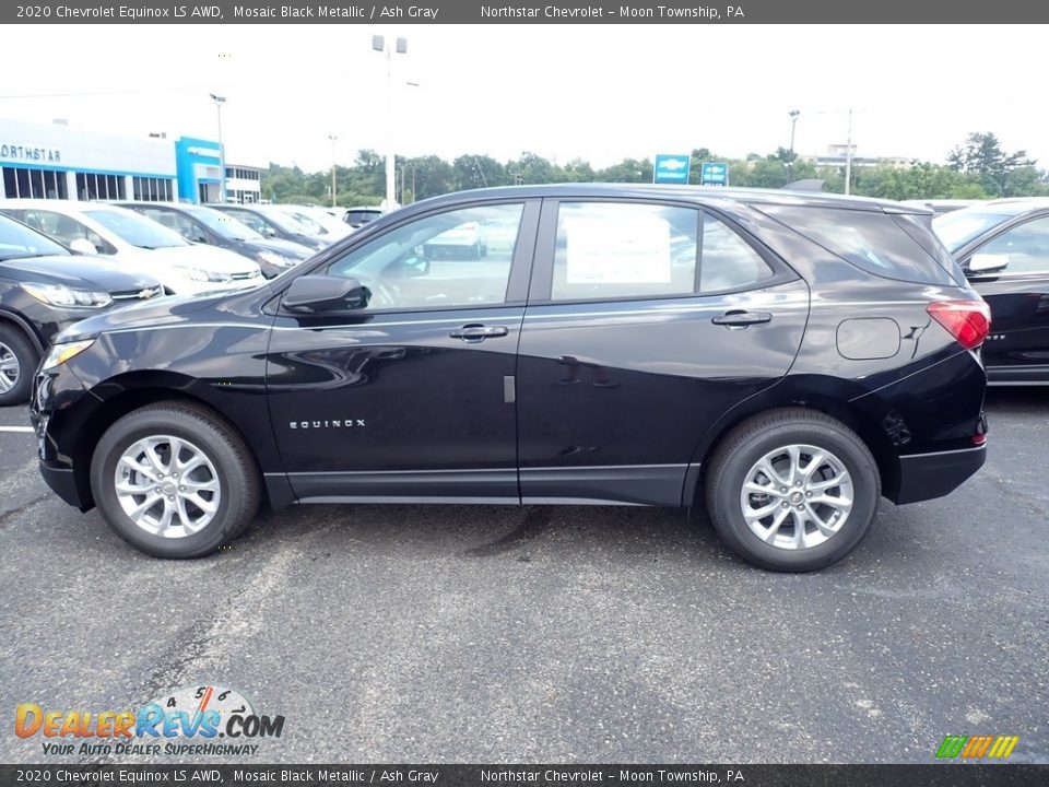 2020 Chevrolet Equinox LS AWD Mosaic Black Metallic / Ash Gray Photo #3