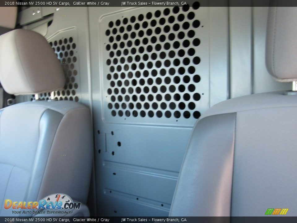 2018 Nissan NV 2500 HD SV Cargo Glacier White / Gray Photo #31