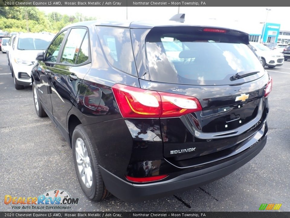 2020 Chevrolet Equinox LS AWD Mosaic Black Metallic / Ash Gray Photo #4